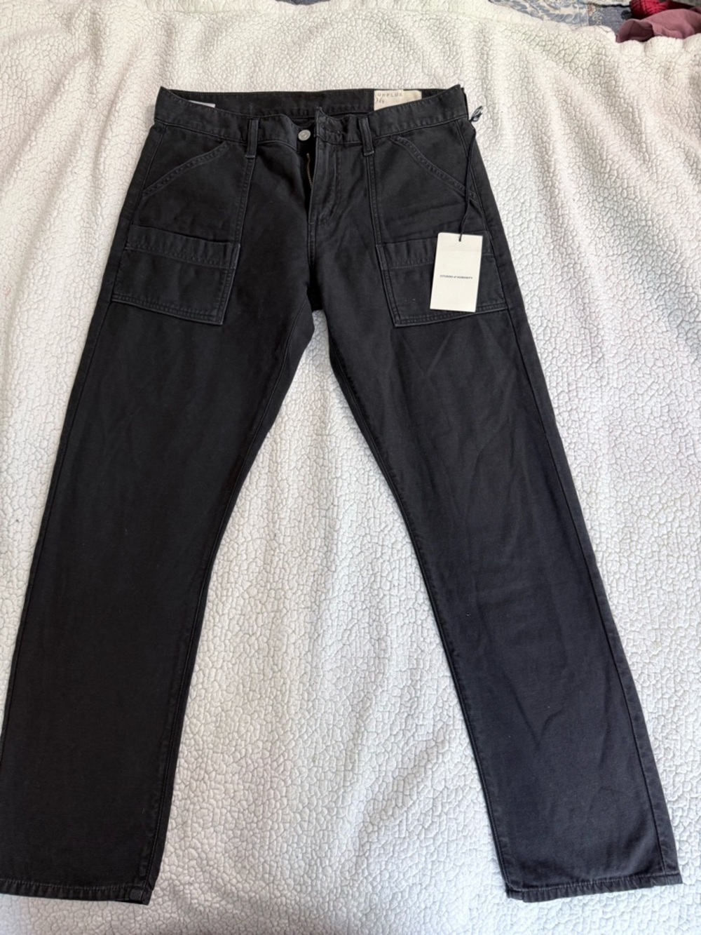 Citizens Of Humanity Black Cargo Utility Pants